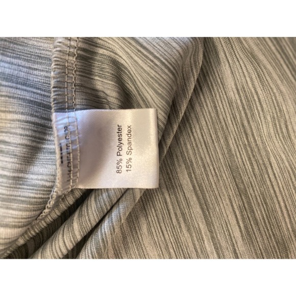 Jos A Bank Traveler Mens XXL Gray Space Dye Quarter Zip Pullover Tailored Fit - Picture 2 of 5